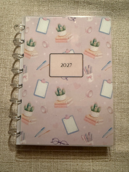 2027 Daily Disc A5 Planner | Cactus & Notes